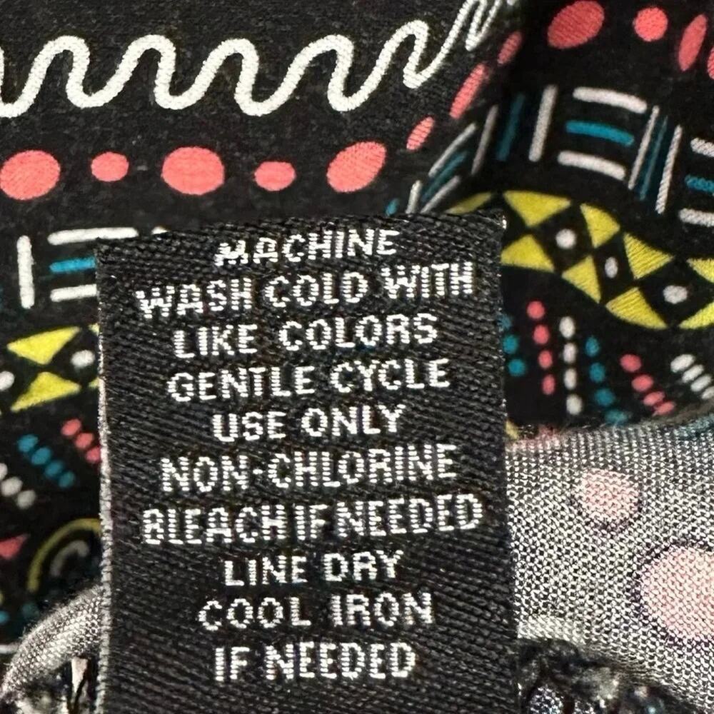 Torrid Womens Dress Mini Challis Sweetheart colorful summer 90s coastal Plus SZ - Picture 10 of 15